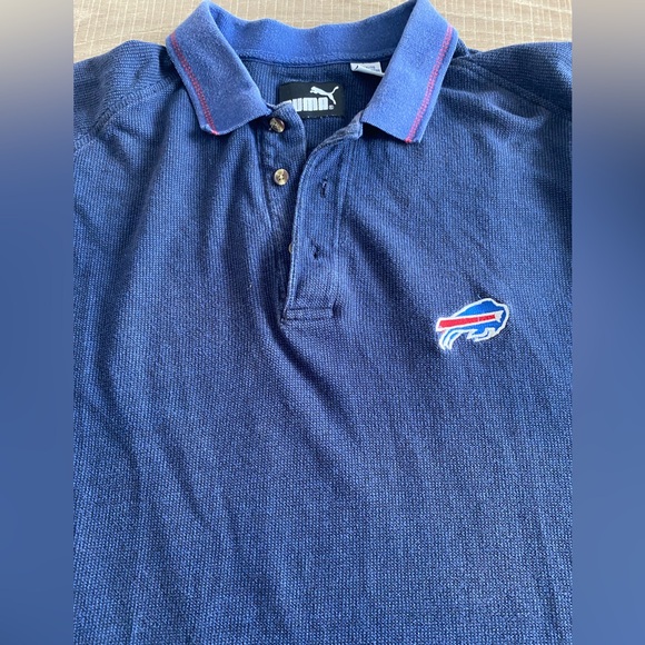 Vintage Buffalo Bills collared shirt - Puma - XL - 2000s - waffle knit - Picture 5 of 8